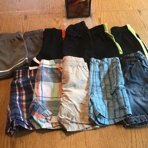Bundle of 11 pairs boys shorts